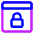 Browser Lock Icon from Core Neon - Free Set