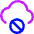Cloud Block Icon from Core Neon - Free Set