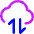Cloud Data Transfer Icon from Core Neon - Free Set