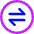 Line Arrow Transfer Horizontal Circle 1 Icon from Core Neon Set