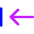 Line Arrow Move Left 1 Icon from Core Neon Set