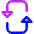 Triangle Arrow Reload Vertical 3 Icon from Core Neon Set