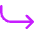 Line Arrow Curve Down Right Icon from Core Neon Set
