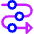 Triangle Arrow Roadmap Icon from Core Neon Set