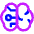 Artificial Intelligence Brain Icon from Core Neon Set