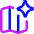 Ai Map Generating Spark Icon from Core Neon Set