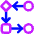Workflow Icon from Core Neon Set