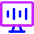 Desktop Equalizer Icon from Core Neon Set