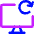 Desktop Refresh Icon from Core Neon Set