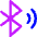Bluetooth Searching Icon from Core Neon Set