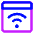 Browser Wifi Icon from Core Neon Set