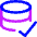 Database Check Icon from Core Neon Set