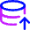 Database Upload Icon from Core Neon Set