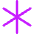 Asterisk 1 Icon from Core Neon Set