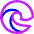 Edge Logo Icon from Core Neon Set