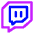 Twitch Logo Icon from Core Neon Set