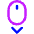 Mouse Move Down Icon from Core Neon Set