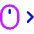 Mouse Move Right Icon from Core Neon Set