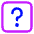 Dice Question Icon from Core Neon Set | Free Download as SVG Vector and Transparent PNG | Streamline icons