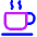 Tea Cup Icon from Core Neon Set