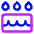 Cake Icon from Core Neon Set