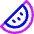 Water Melon Icon from Core Neon Set