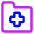 Medical Folder Icon from Core Neon Set