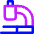 Microscope Observation Sciene Icon from Core Neon Set