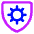 Virus Immunity Icon from Core Neon Set