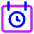 Calendar Schedule Icon from Core Neon Set