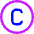 Copyright Icon from Core Neon Set