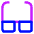 Glasses Icon from Core Neon Set