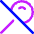 Pin 2 Disabled Icon from Core Neon Set