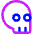 Skull 2 Icon from Core Neon Set