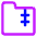 Zip Folder Icon from Core Neon Set