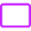 Rectangle Shape Icon from Core Neon Set