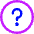 Help Question 1 Icon from Core Neon Set | Free Download as SVG Vector and Transparent PNG | Streamline icons