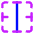 Border Vertical Icon from Core Neon Set