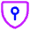 Keyhole Shield Icon from Core Neon Set | Free Download as SVG Vector and Transparent PNG | Streamline icons