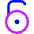 Padlock Circle 2 Icon from Core Neon Set