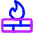 Fire Wall Icon from Core Neon Set