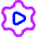 Cog Automation Icon from Core Neon Set