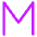 Monospace Font Icon from Core Neon Set