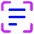 Scan Text Icon from Core Neon Set