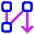 Text Flow Columns Icon from Core Neon Set