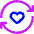 User Feedback Heart Icon from Core Neon Set