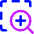 Zoom In Area Icon from Core Neon Set