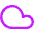 Cloud Icon from Core Neon Set | Free Download as SVG Vector and Transparent PNG | Streamline icons