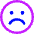 Sad Face Icon from Core Neon Set | Free Download as SVG Vector and Transparent PNG | Streamline icons