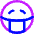 Smiley Mask Icon from Core Neon Set